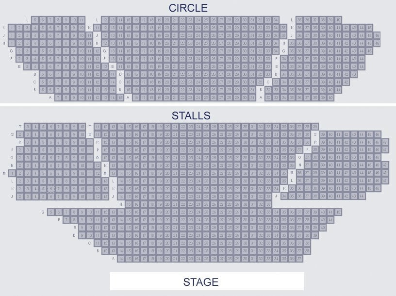 Prince Of Wales Theatre Seating Chart