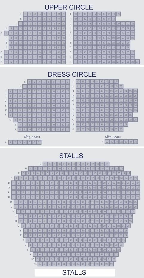 Sondheim Seating Chart