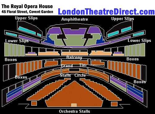 Royal Opera House Seating Plan