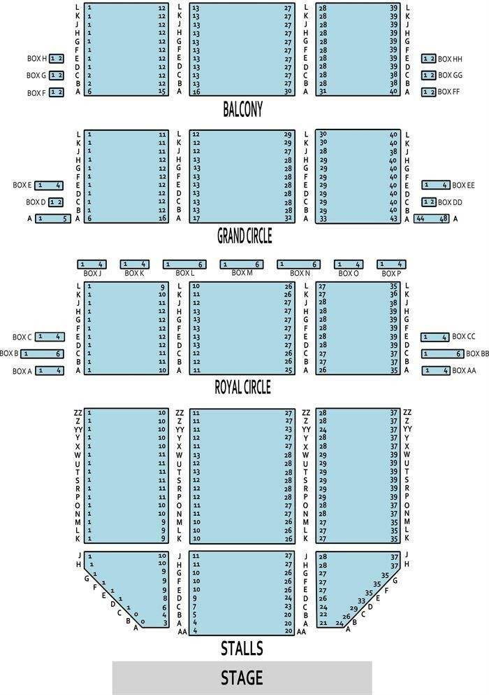 Theatre Royal Drury Lane London Tickets, Location & Seating Plan